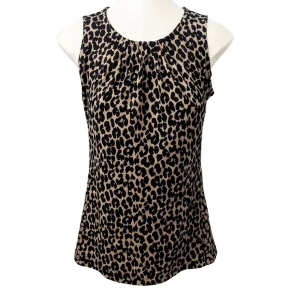 Banana Republic Animal Print Blouse